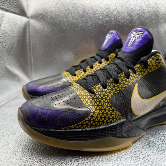 Size 9.5 Nike Zoom Kobe 5 Carpe Diem Black Varsity Purple Mens Shoes‎ 395780-001 main image 13